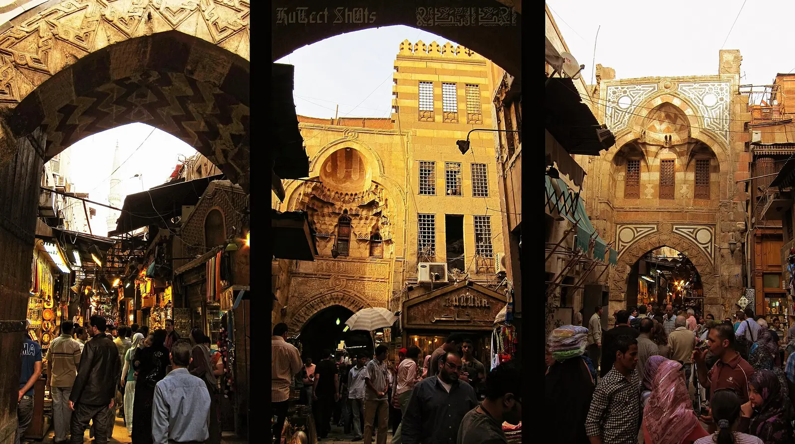 Is Caïro veilig? De straat van de Khan el-Khalili-bazaar in Caïro