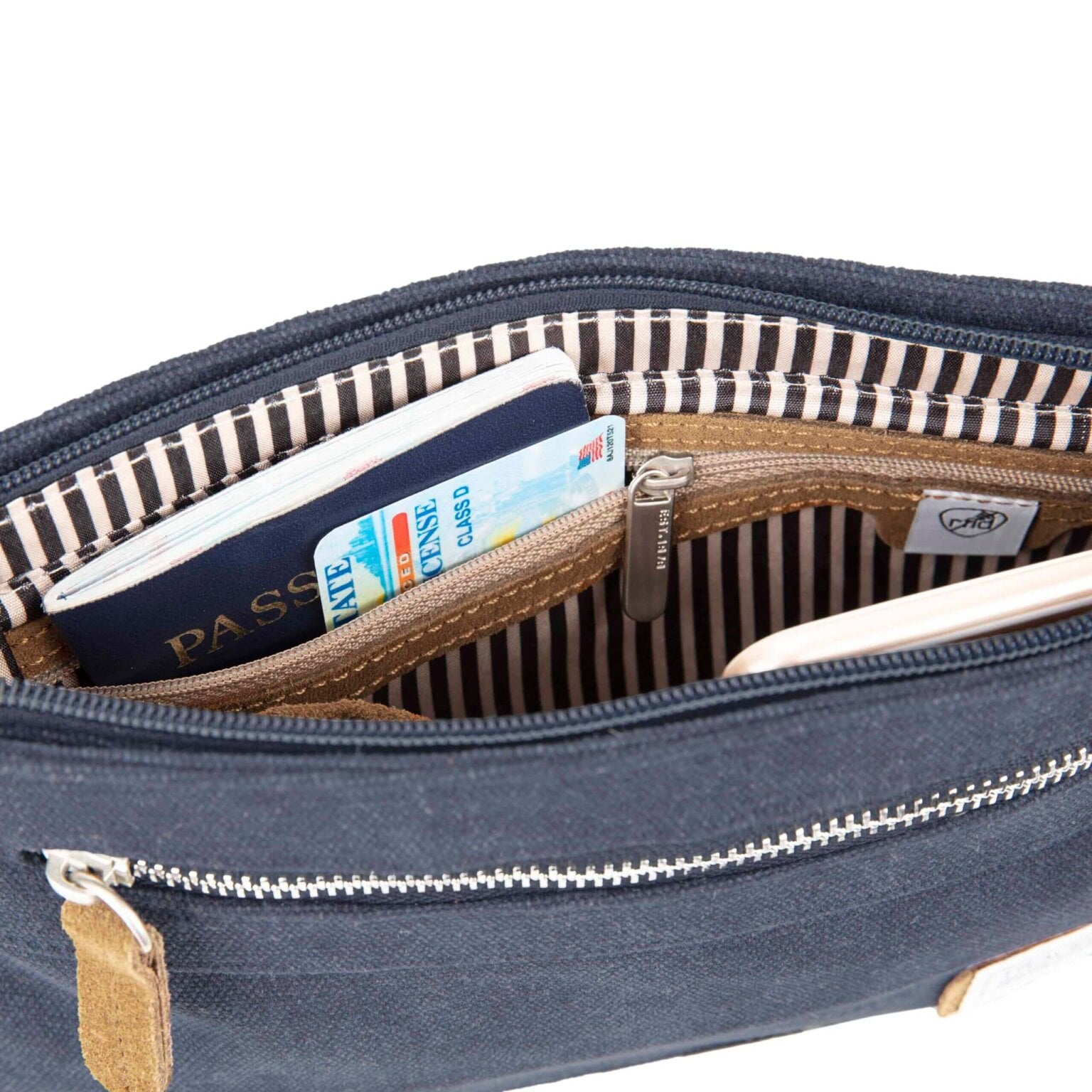 Travelon Heritage Clutch Tas in indigo (foto 9)
