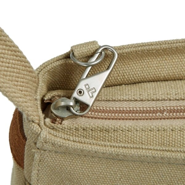 Travelon Heritage Saddle Crossbody Tas in natural (foto 8)