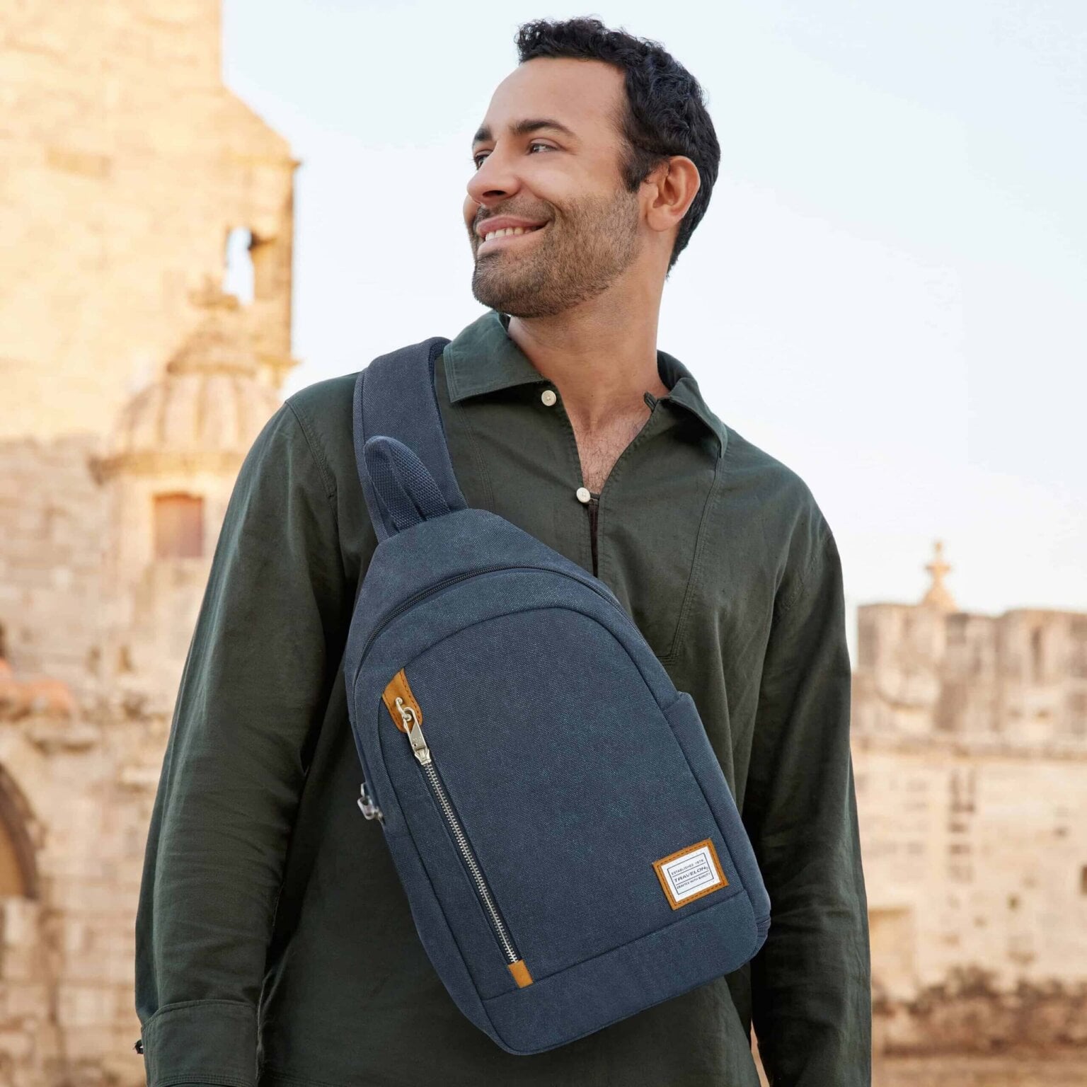 Travelon Heritage Sling in sage (foto 6)