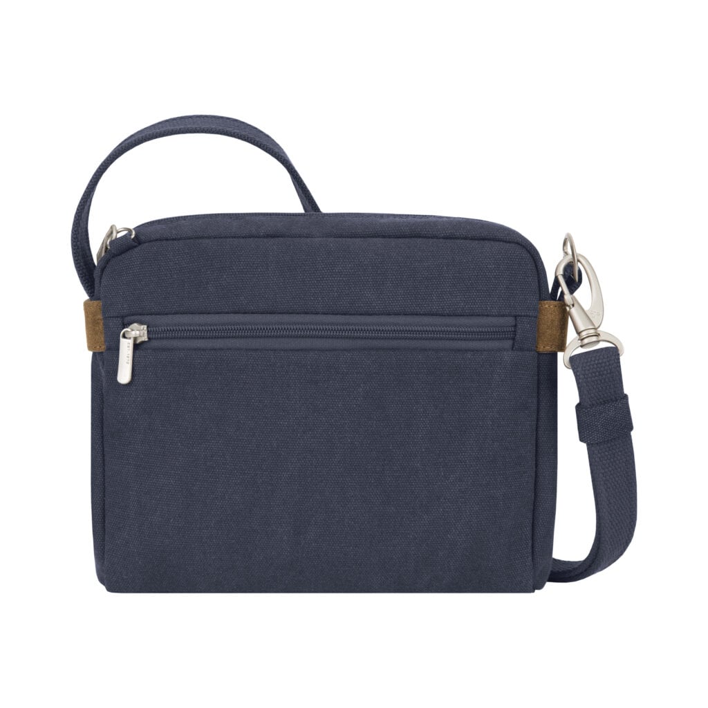 Travelon Heritage Crossbody, anti diefstal tas dames in indigo