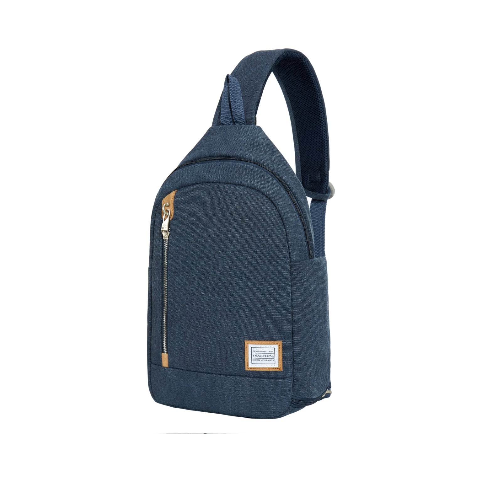 Travelon Heritage Sling, sling bag heren en dames in indigo