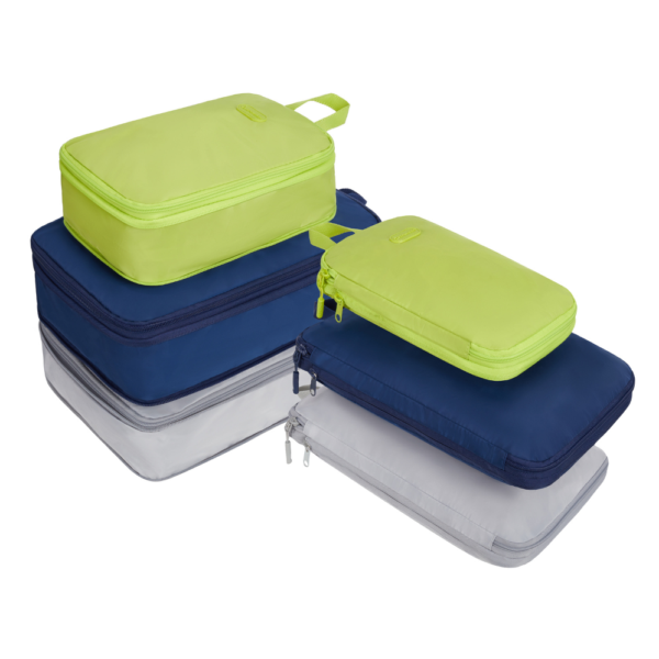 Travelon packing cubes, 3-delige set met compressie