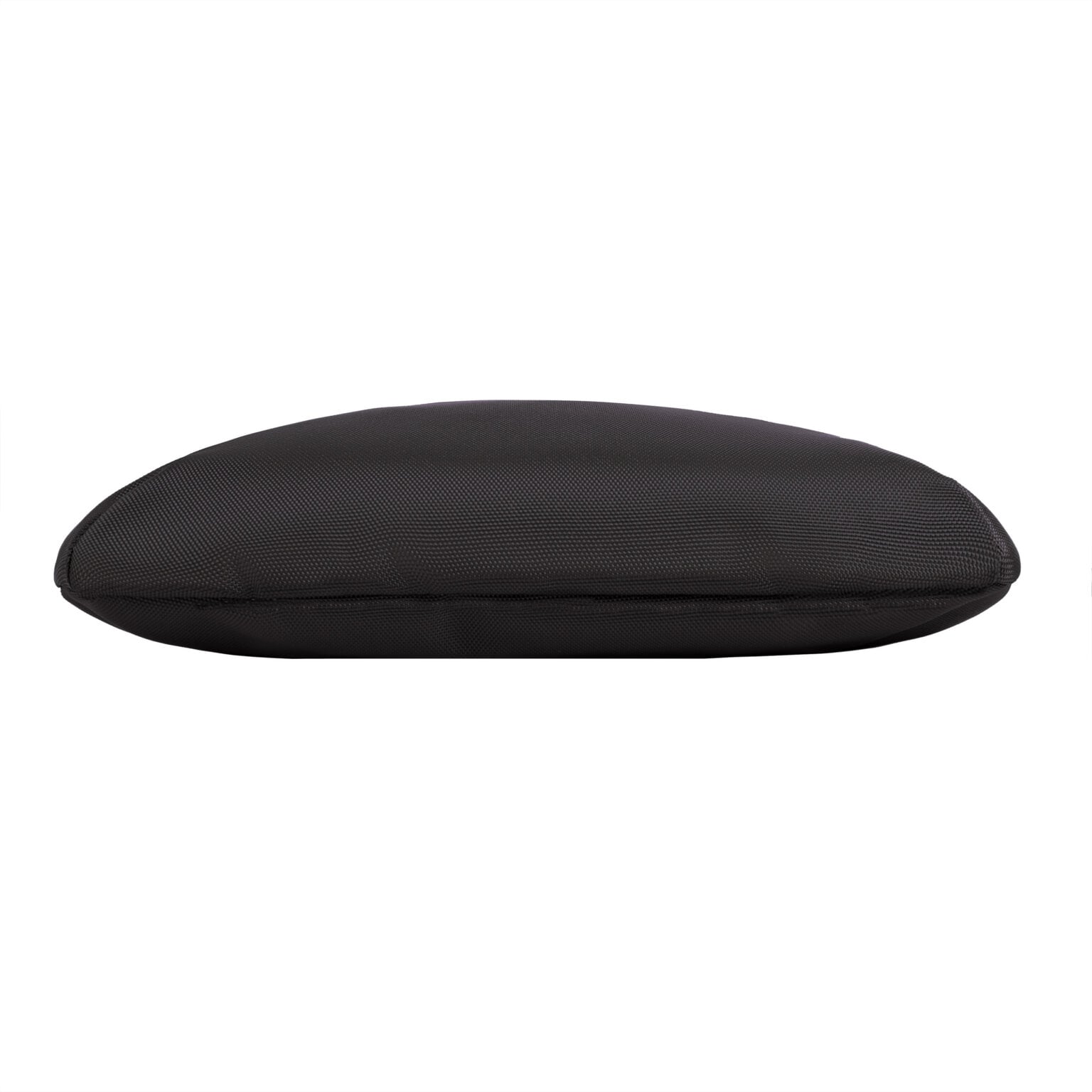 Onderkant van de Travelon Classic slanke crossbody tas in zwart